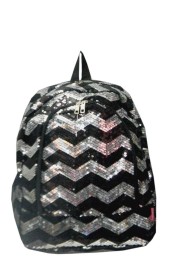 Sequin Backpack-ZIQ403/BK